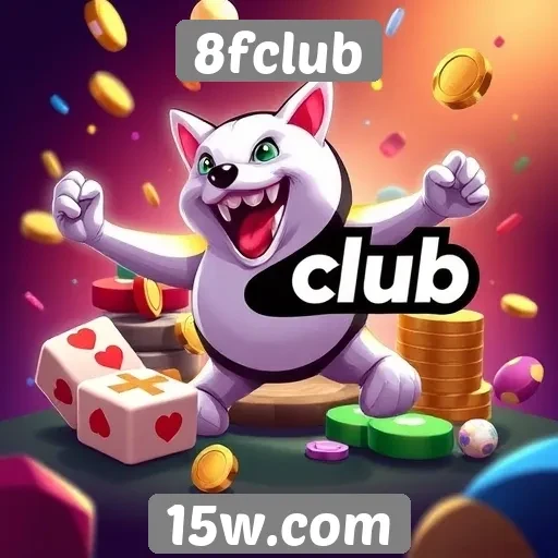 Variedade de jogos disponíveis no 8fclub